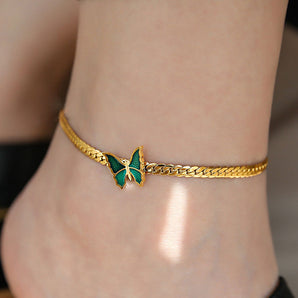 ORPHELIA - bracelet de cheville en or 18K